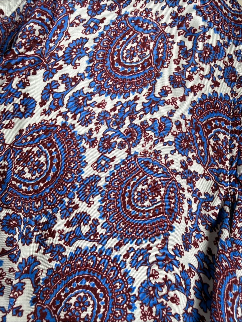 J. CREW Classic-Fit Drapey Cupro-Blend Shirt in Floral Crown Size 12